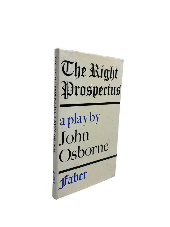 Osborne, John - The Right Prospectus | image1