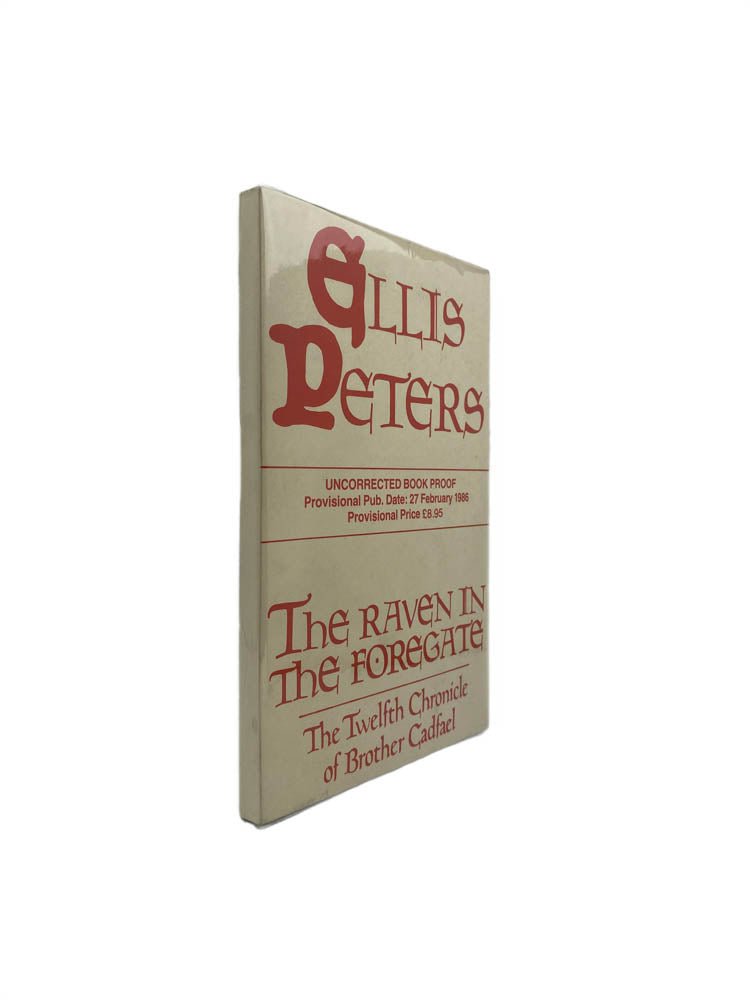 Peters, Ellis - The Raven in the Foregate - Uncorrected proof copy | image1