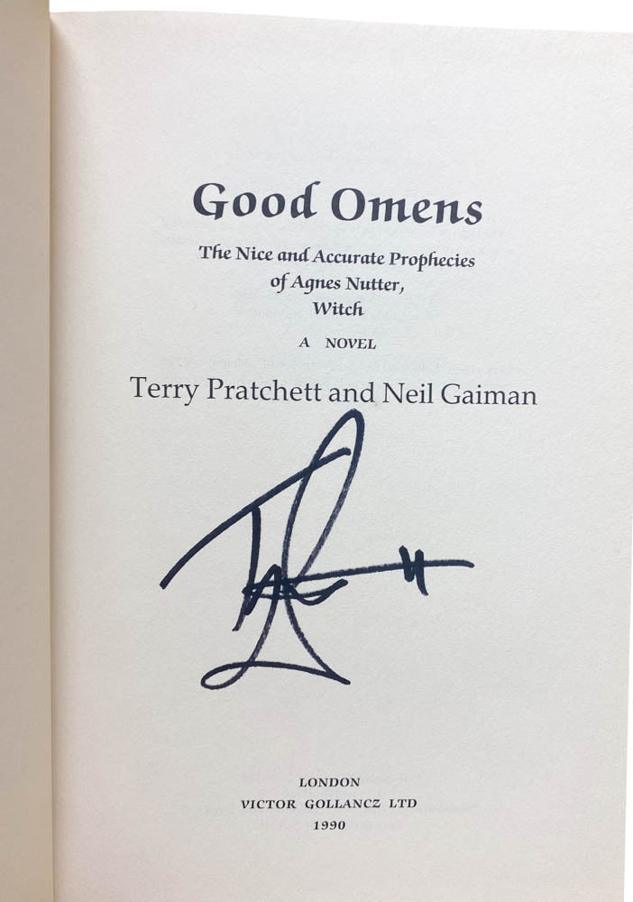 Pratchett, Terry - Good Omens - SIGNED | image2