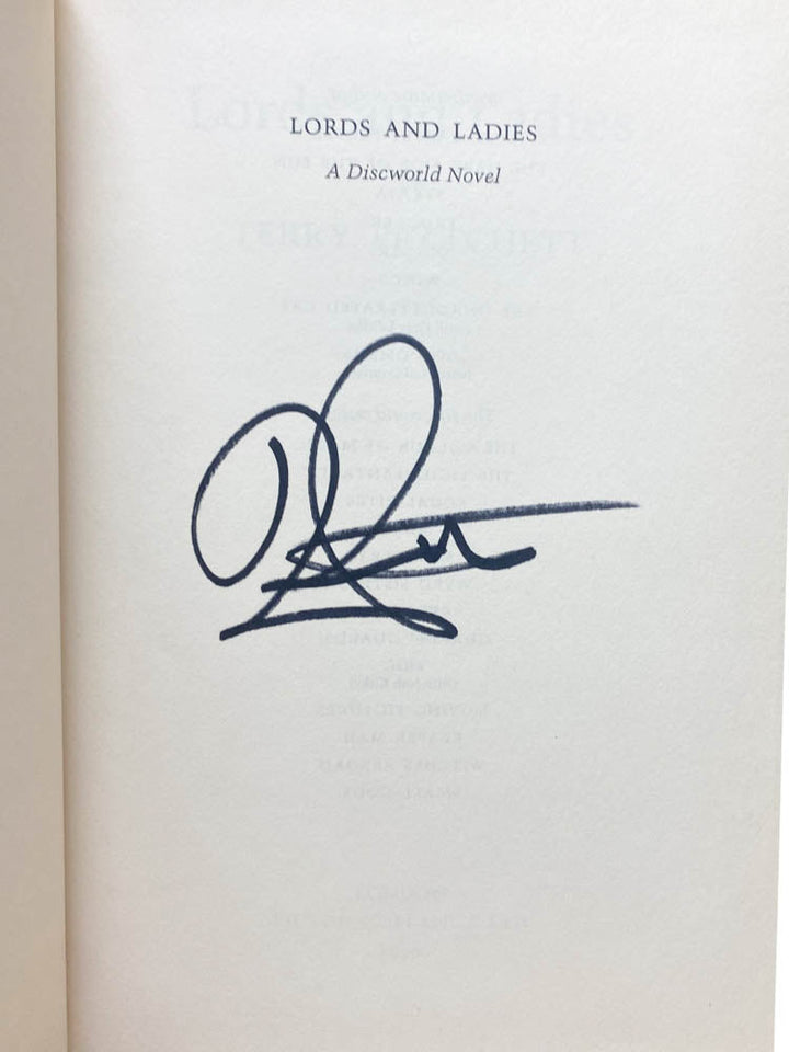 Pratchett, Terry - Lords and Ladies - SIGNED | image2