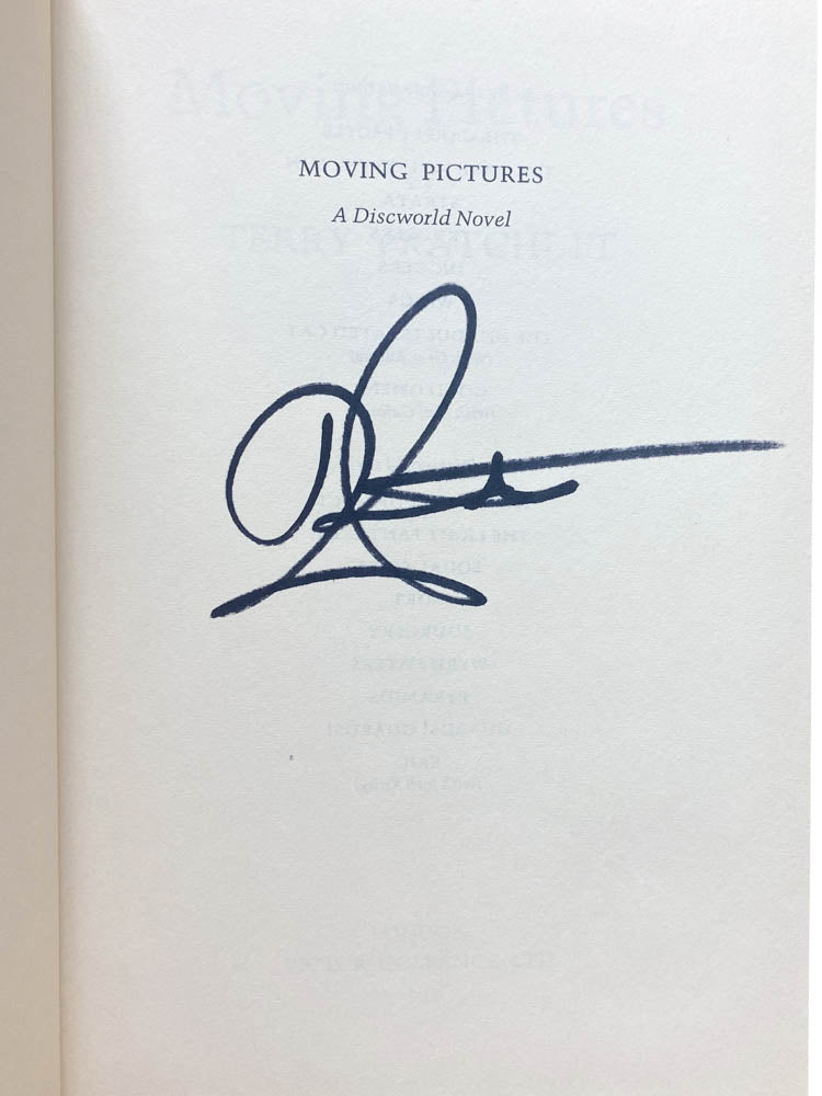 Pratchett, Terry - Moving Pictures - SIGNED | image2