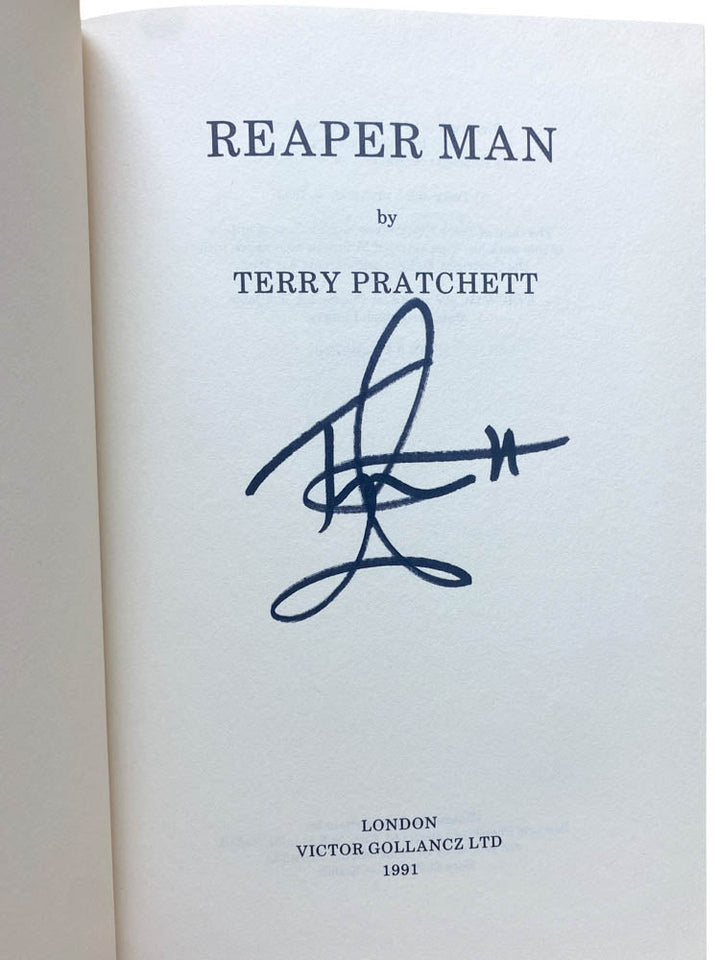 Pratchett, Terry - Reaper Man - SIGNED | image2