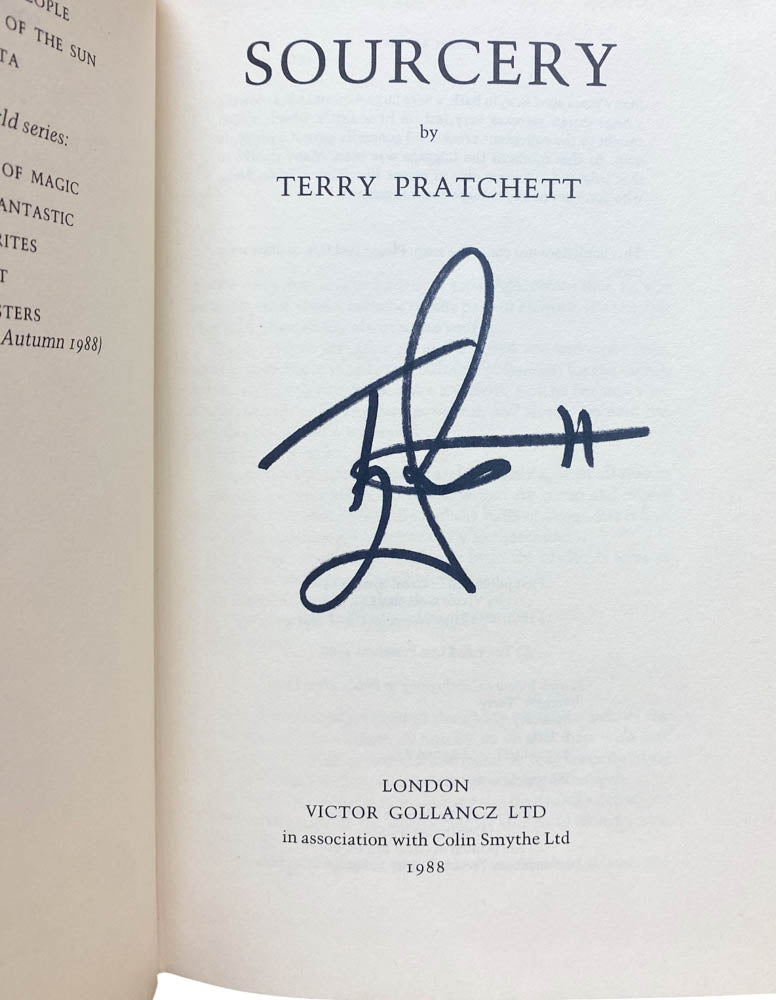 Pratchett, Terry - Sourcery - SIGNED | image3