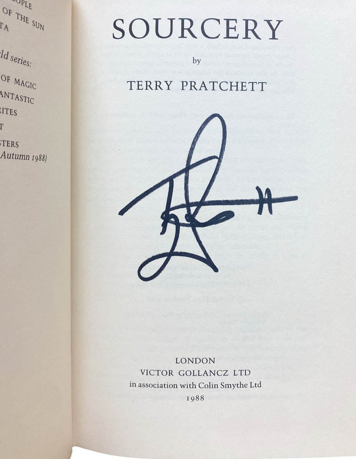 Pratchett, Terry - Sourcery - SIGNED | image3