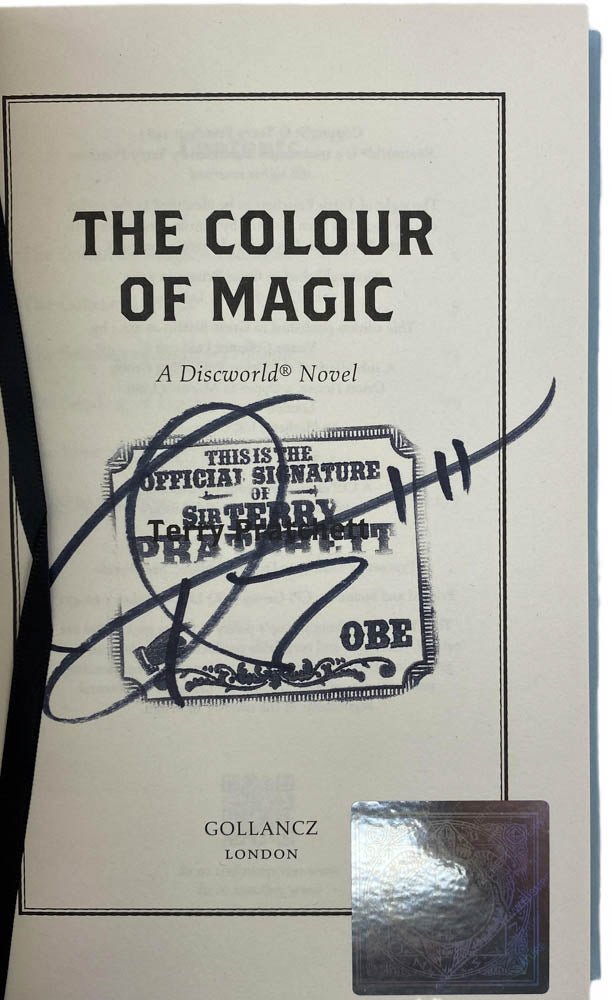 Pratchett, Terry - The Colour of Magic - SIGNED | image3