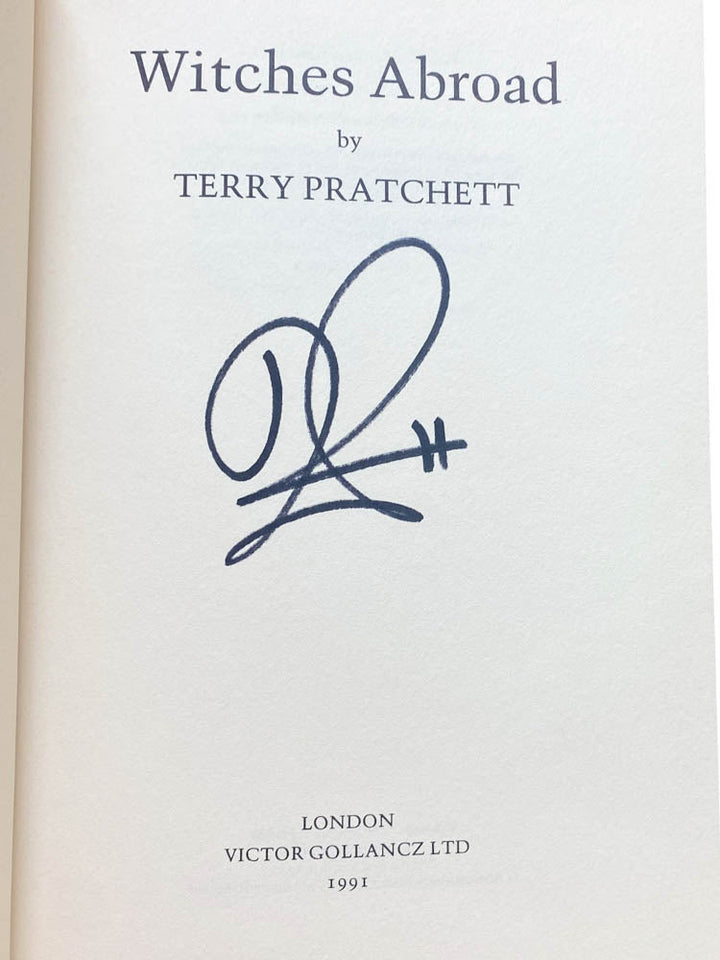 Pratchett, Terry - Witches Abroad - SIGNED | image2