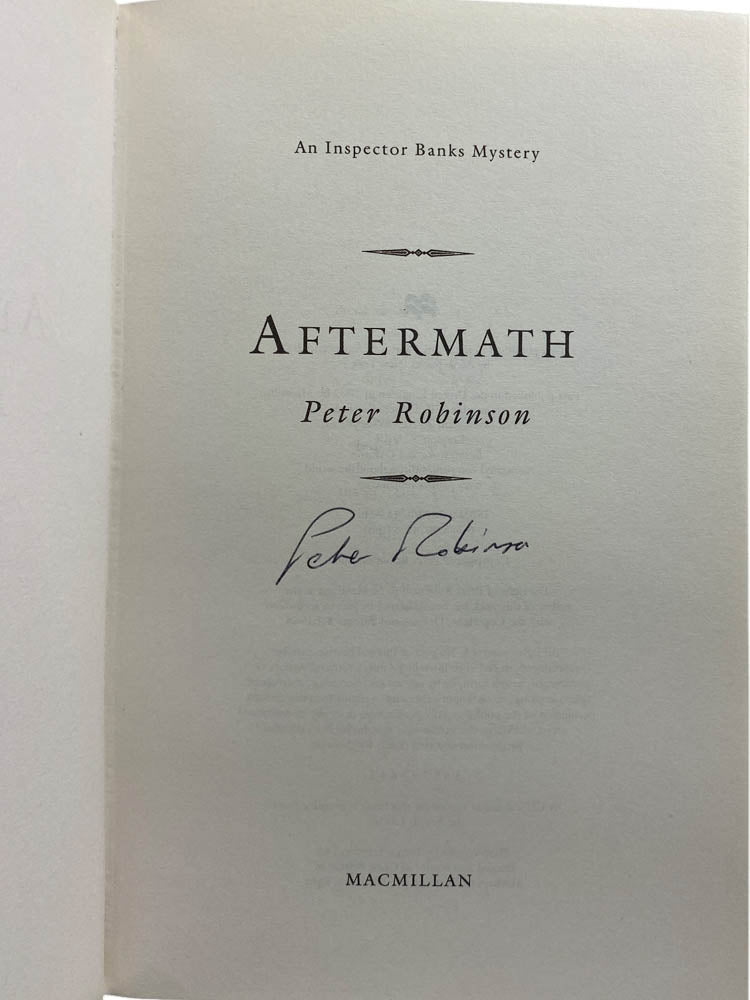 Robinson, Peter - Aftermath - SIGNED | image3