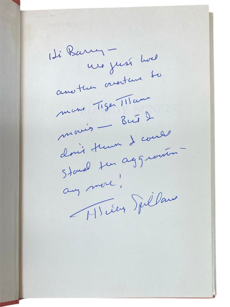 Spillane, Mickey - Bloody Sunrise - SIGNED | image3