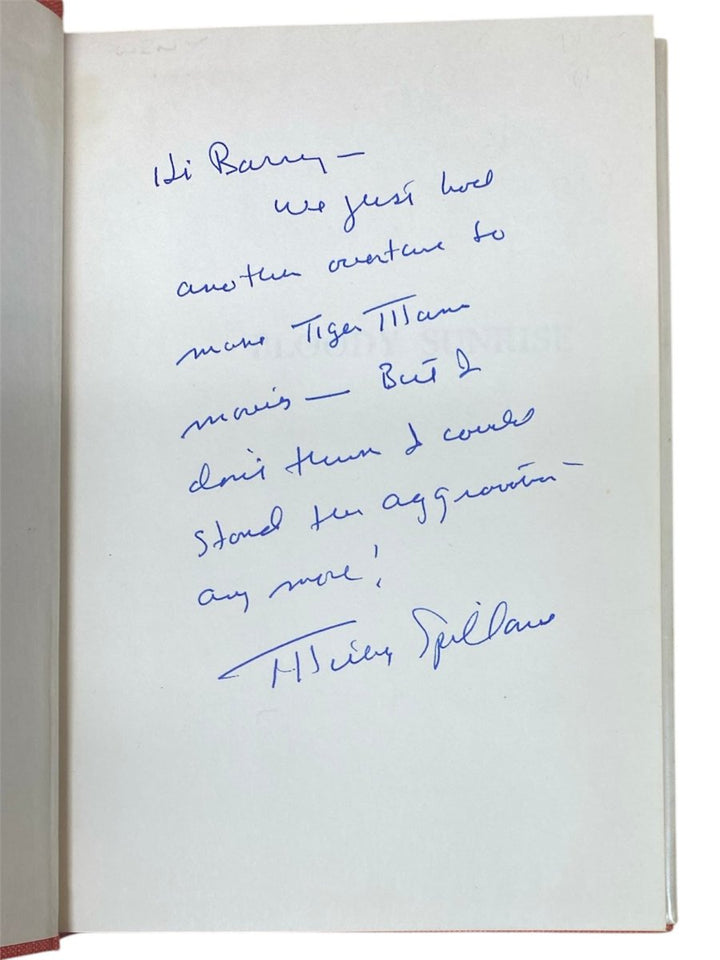 Spillane, Mickey - Bloody Sunrise - SIGNED | image3