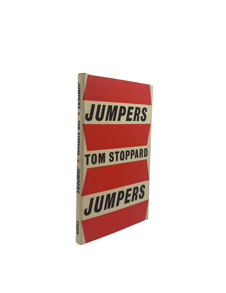 Stoppard, Tom - Jumpers | image1. Published by Faber in 1972. Hardcover.  Condition:  Near Fine/Near Fine +