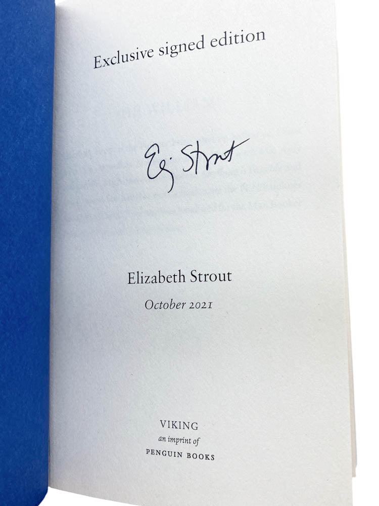 Strout, Elizabeth - Oh William ! - SIGNED | image2