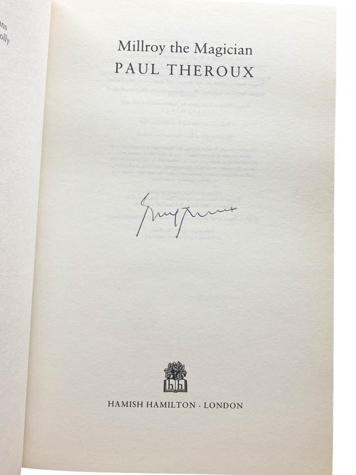 Theroux, Paul - Millroy the Magician - SIGNED | image2