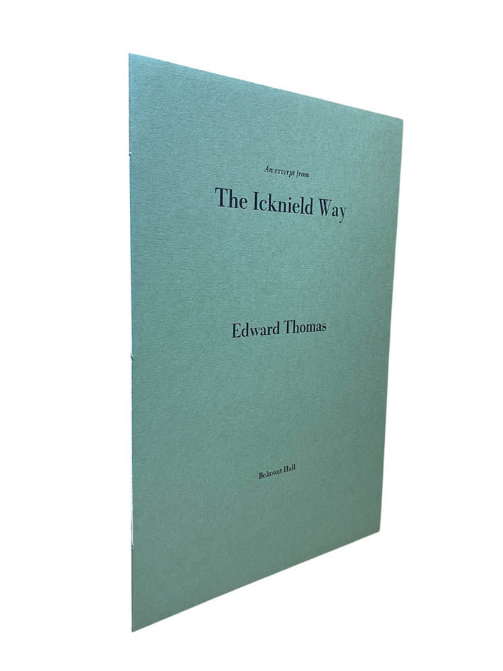 Thomas, Edward - An Excerpt from The Icknield Way | image3