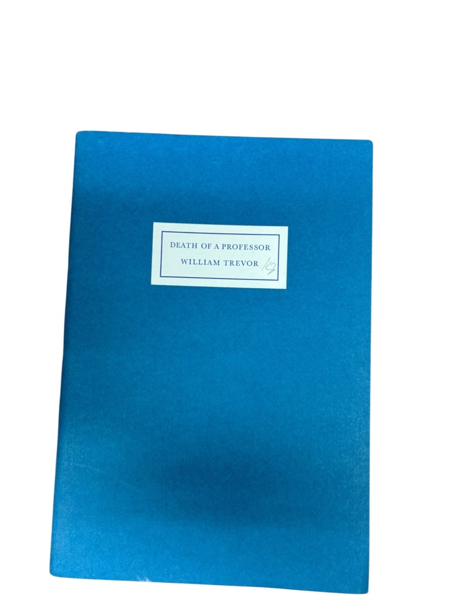 Trevor, William - Death of a Professor - SIGNED | image1