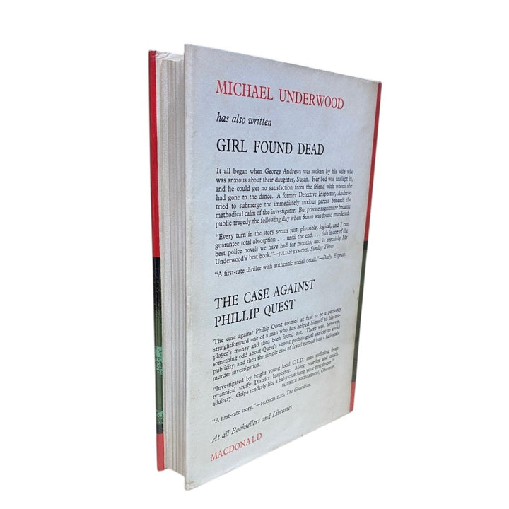 Underwood, Michael - The Crime of Colin Wise - SIGNED | image2