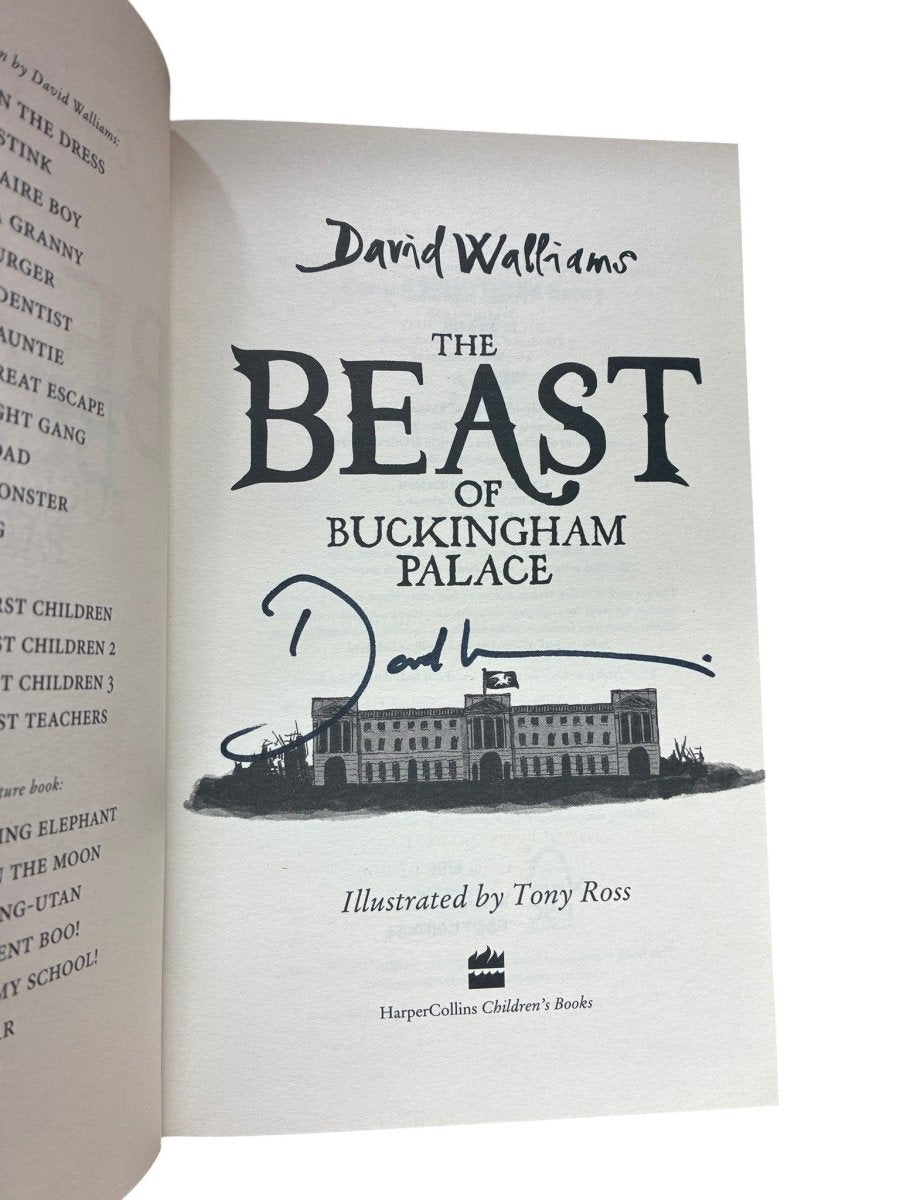 Walliams, David - The Beast of Buckingham Palace - SIGNED | image2