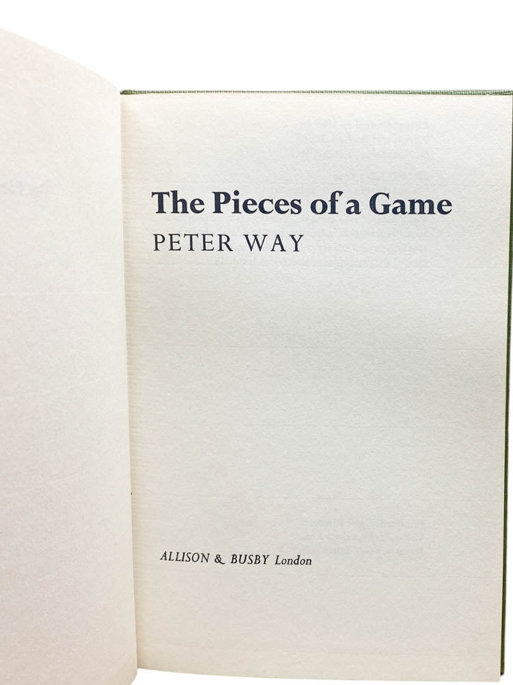 Way, Peter - The Pieces of a Game - SIGNED | image2