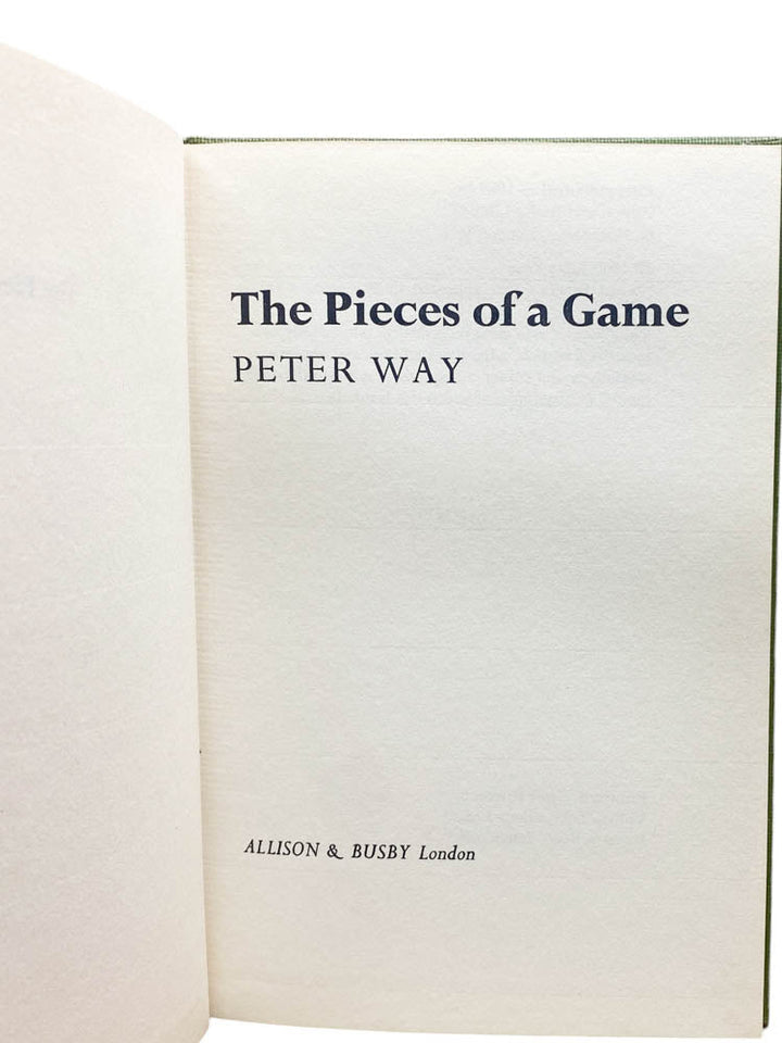 Way, Peter - The Pieces of a Game - SIGNED | image2