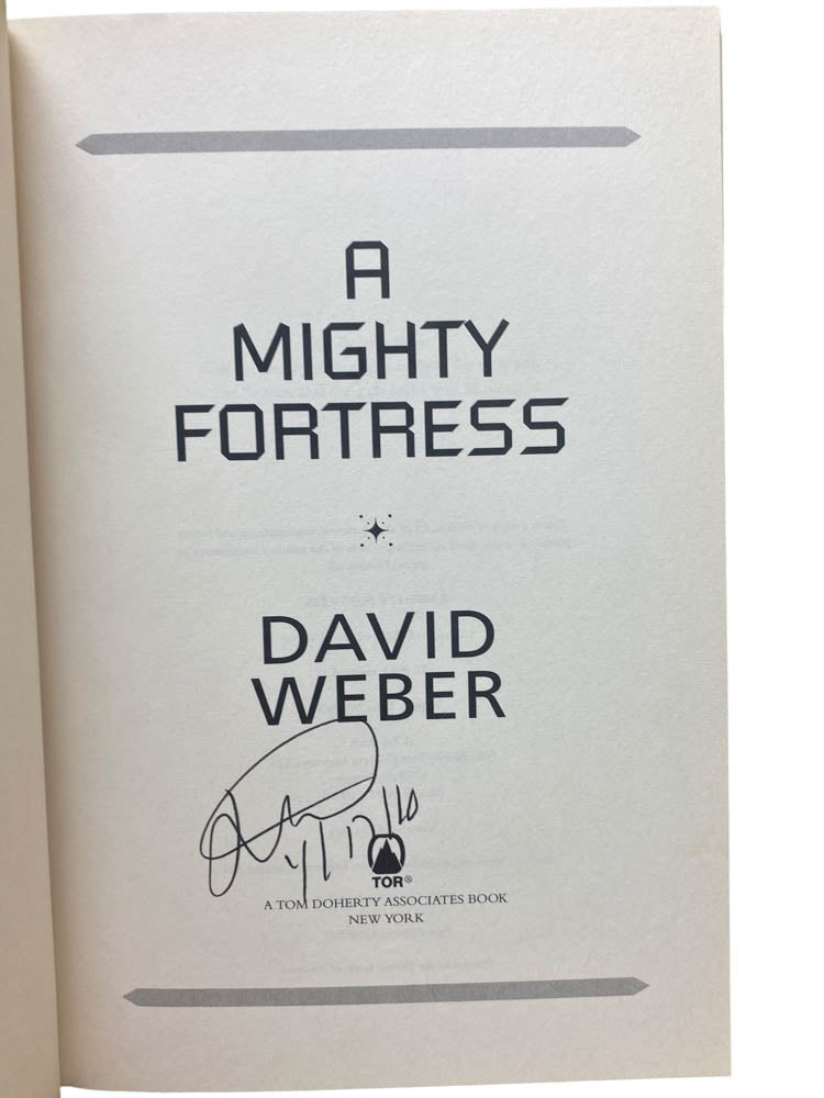 Weber, David - A Mighty Fortress - SIGNED | image2