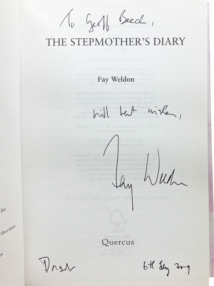 Weldon, Fay - The Stepmother's Diary - SIGNED | image2