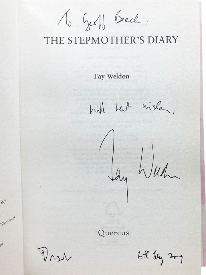 Weldon, Fay - The Stepmother's Diary - SIGNED | image2