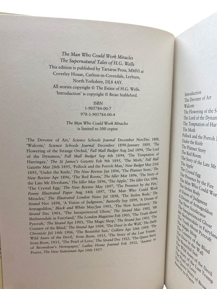Wells, H G - The Man Who Could Work Miracles : The Supernatural Tales of H G Wells | image3