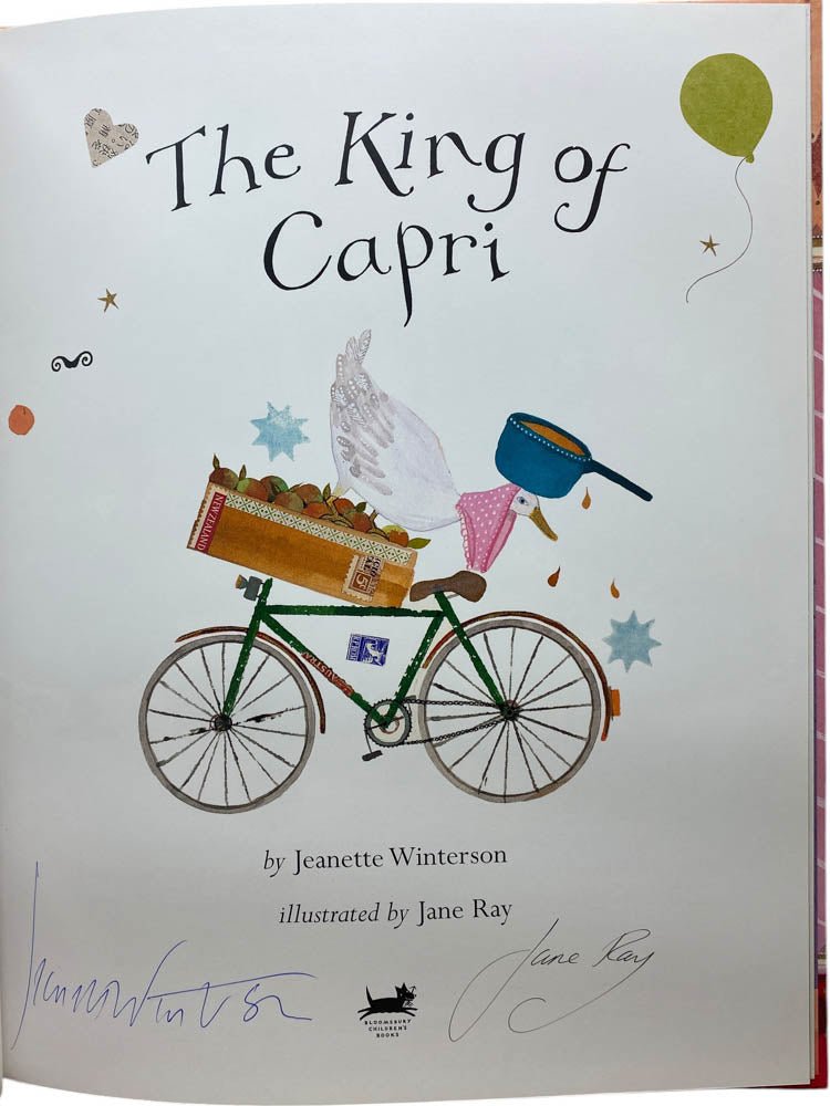 Winterson, Jeanette - The King of Capri - SIGNED | image3