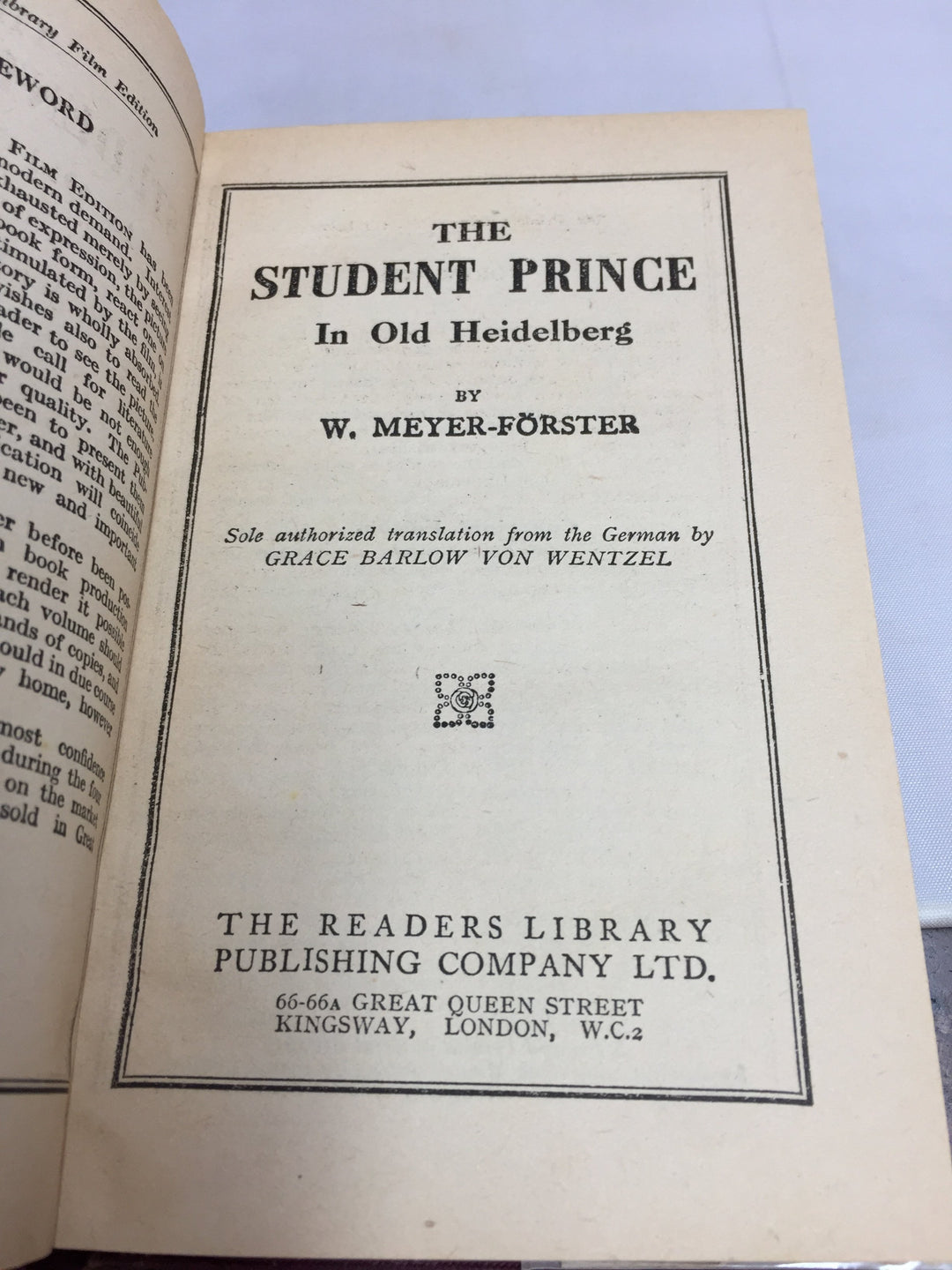 Meyer-Forster, W - The Student Prince in Old Heidelberg | image6