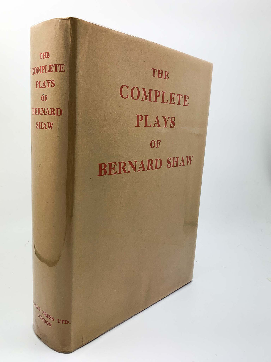 Shaw, Bernard - The Complete Plays of Bernard Shaw | front cover