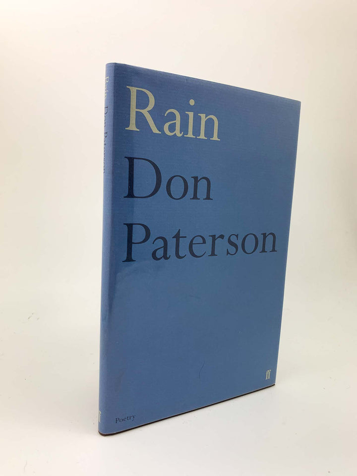 Paterson, Don - Rain | front cover. Published by Faber & Faber Limited in 2009. Hardcover.  Condition:  Fine/Fine