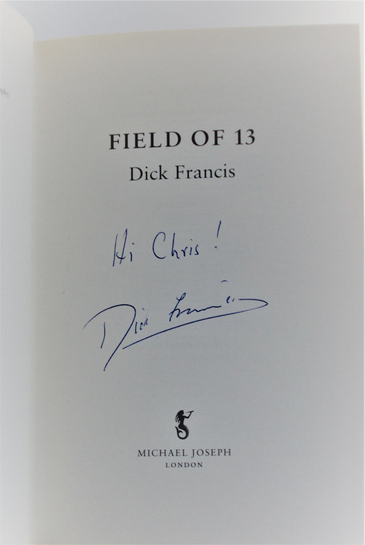 Francis, Dick - Field of Thirteen - SIGNED | image6