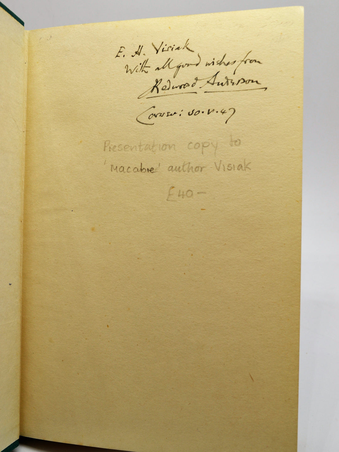 Redwood Anderson, John - Paris Symphony - SIGNED | book detail 6