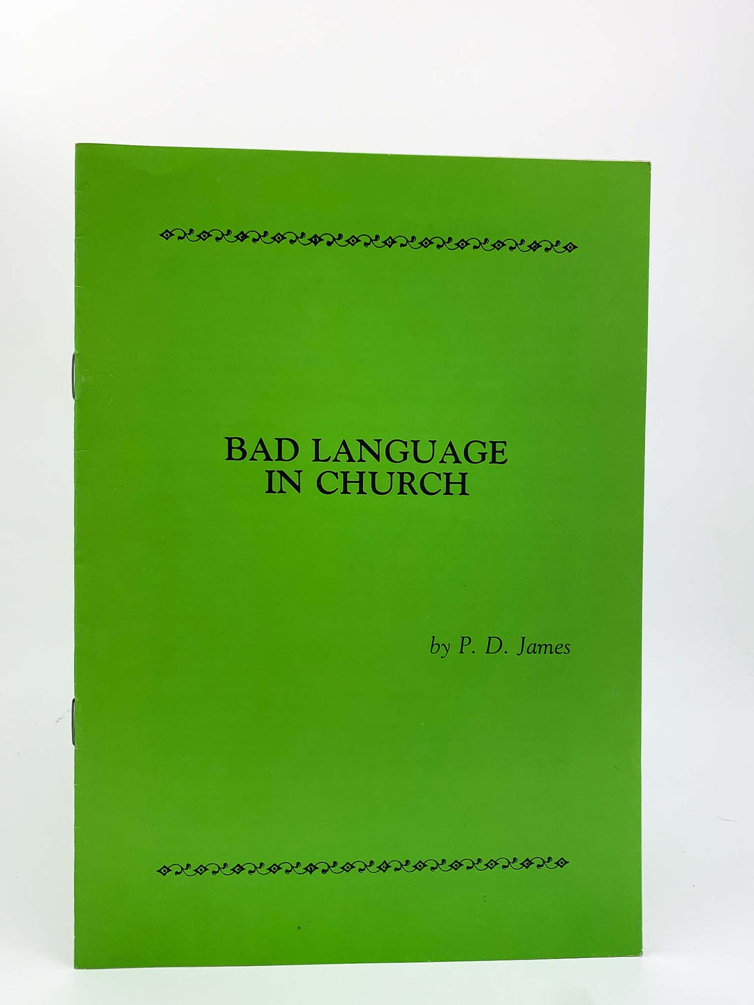 James, P D - Bad Language in Church | front cover