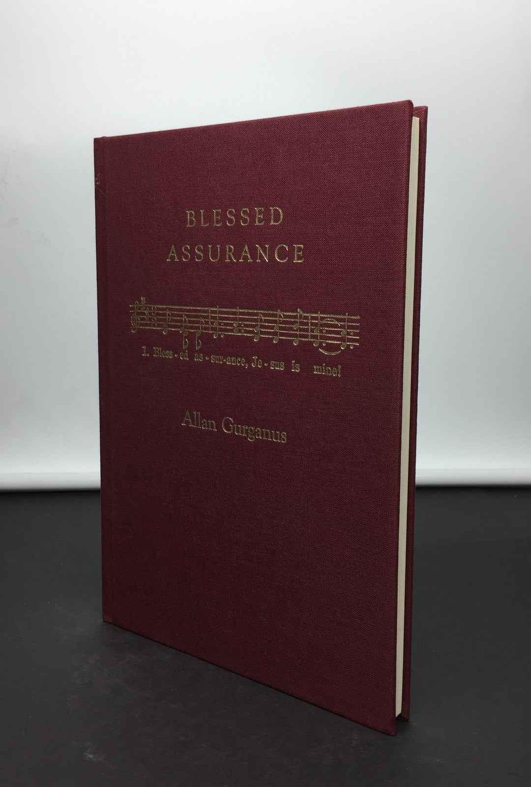 Gurganus, Allan - Blessed Assurance - SIGNED | back cover