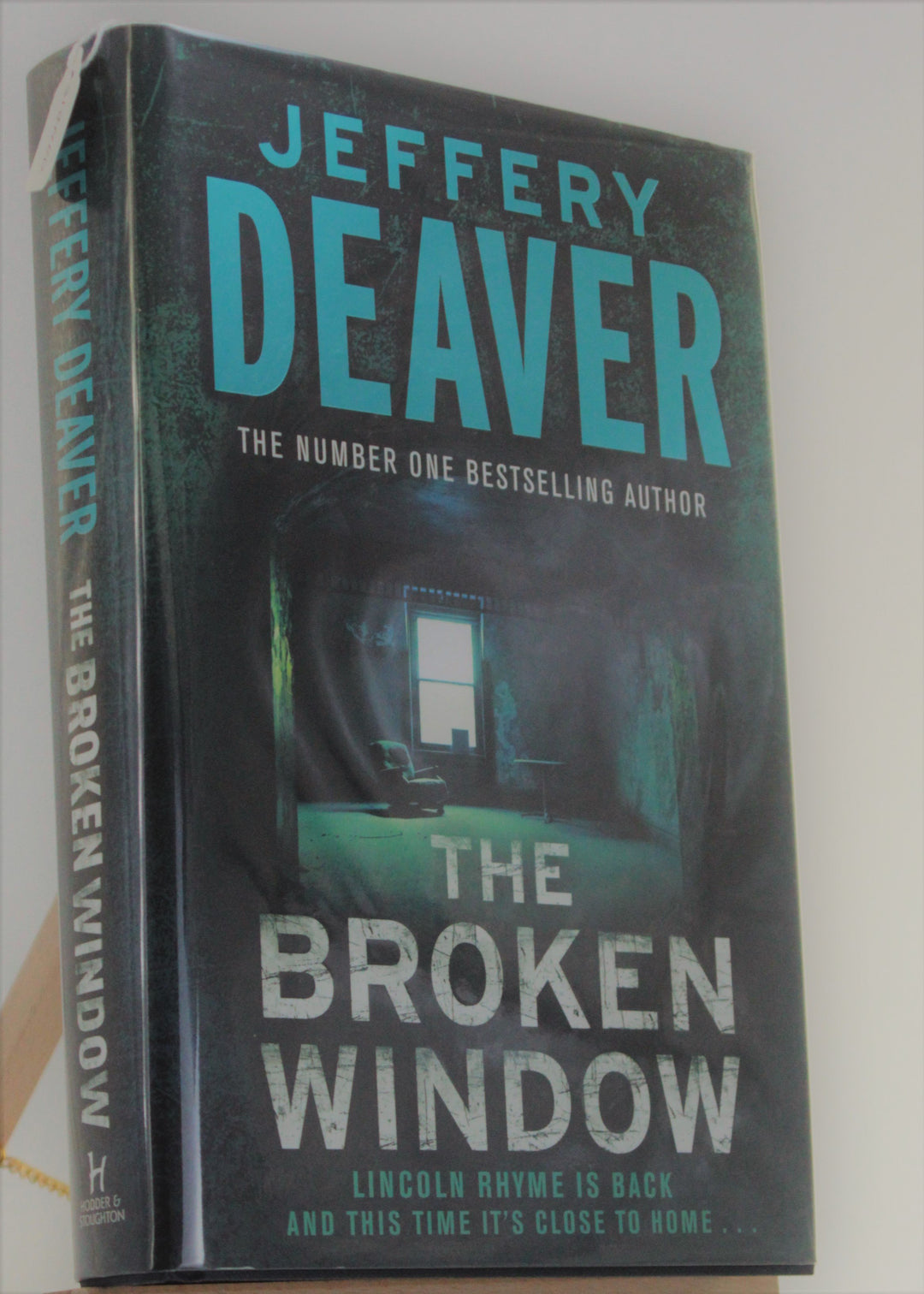 Deaver, Jeffery - The Broken Window - SIGNED | back cover