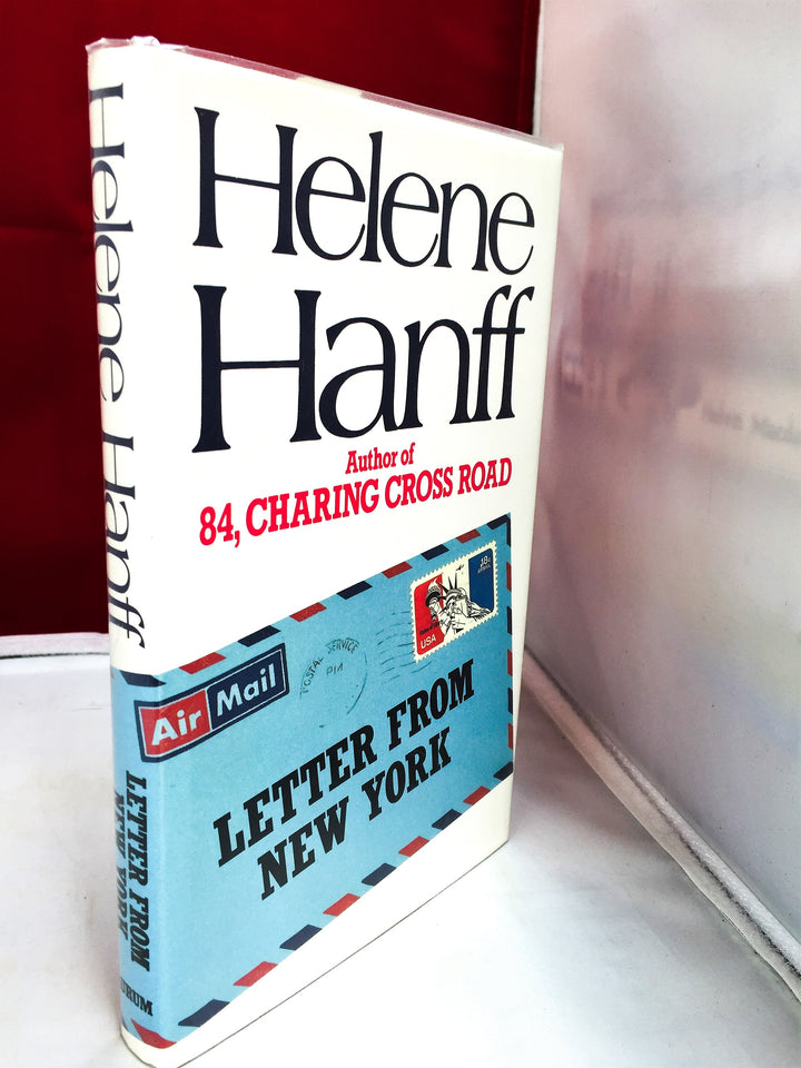 Hanff, Helene - Letter from New York - SIGNED | back cover