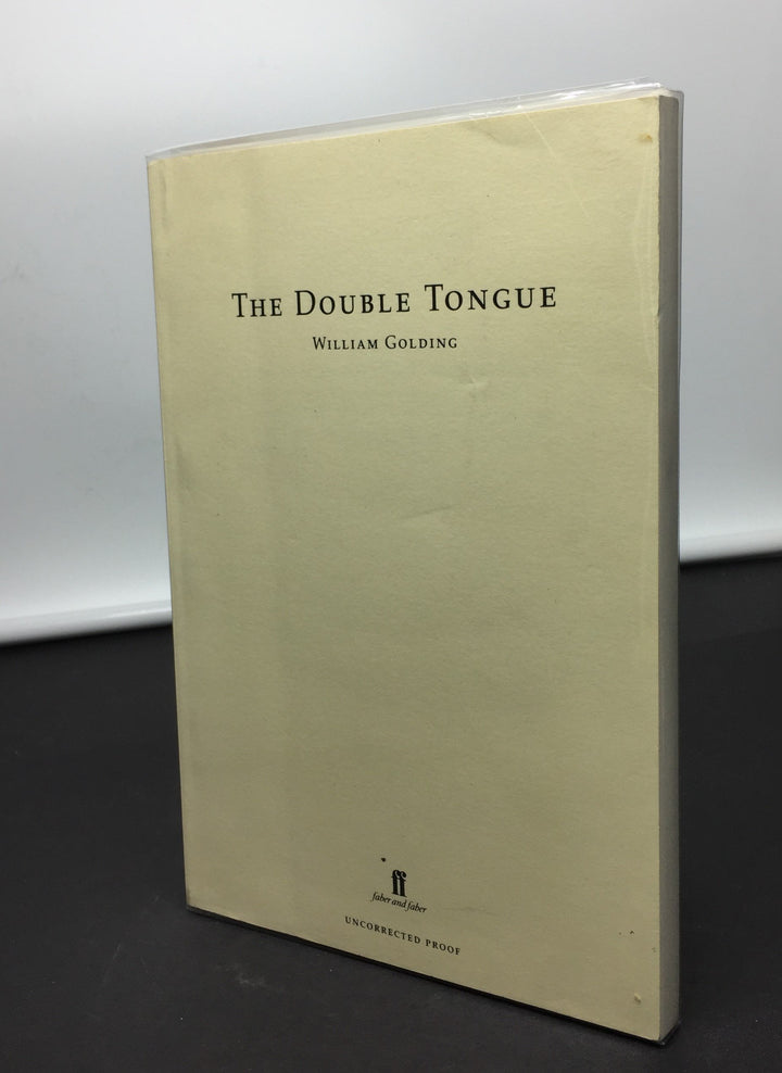 Golding, William - The Double Tongue | back cover