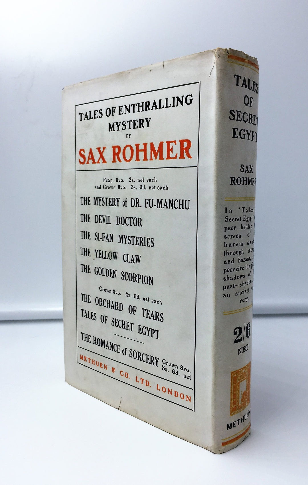 Rohmer, Sax - Tales of Secret Egypt | sample illustration