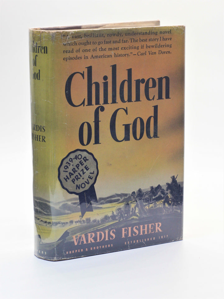 Fisher, Vardis - Children of God | back cover