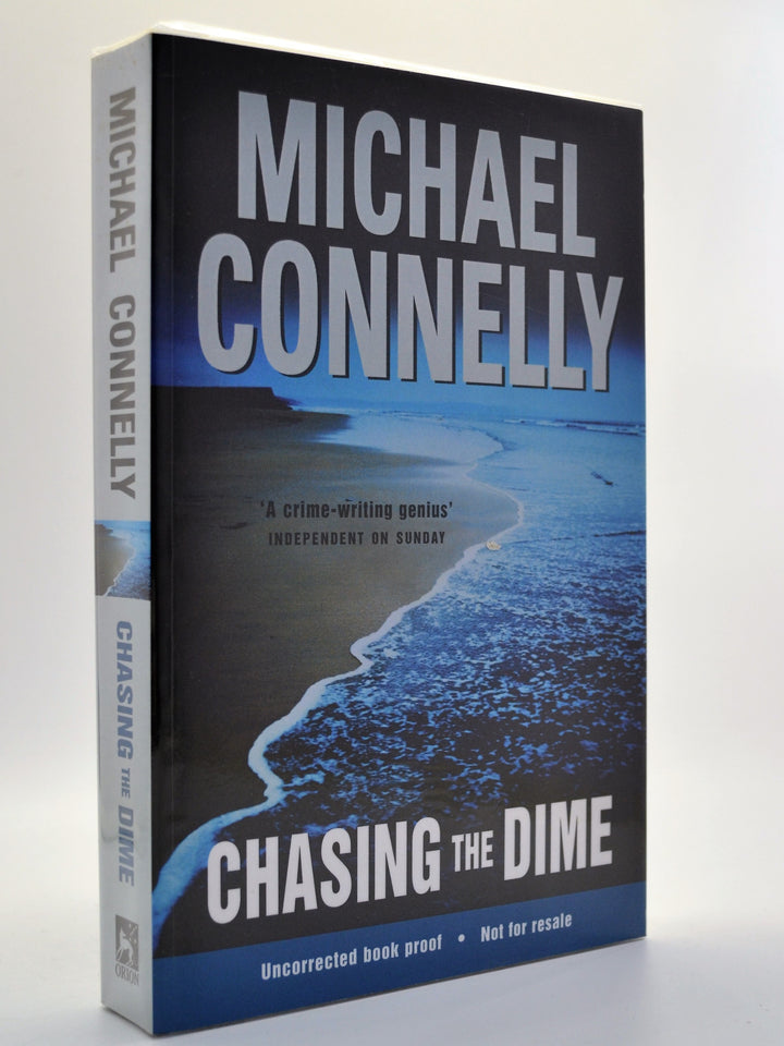 Connelly, Michael - Chasing the Dime - Signed | back cover
