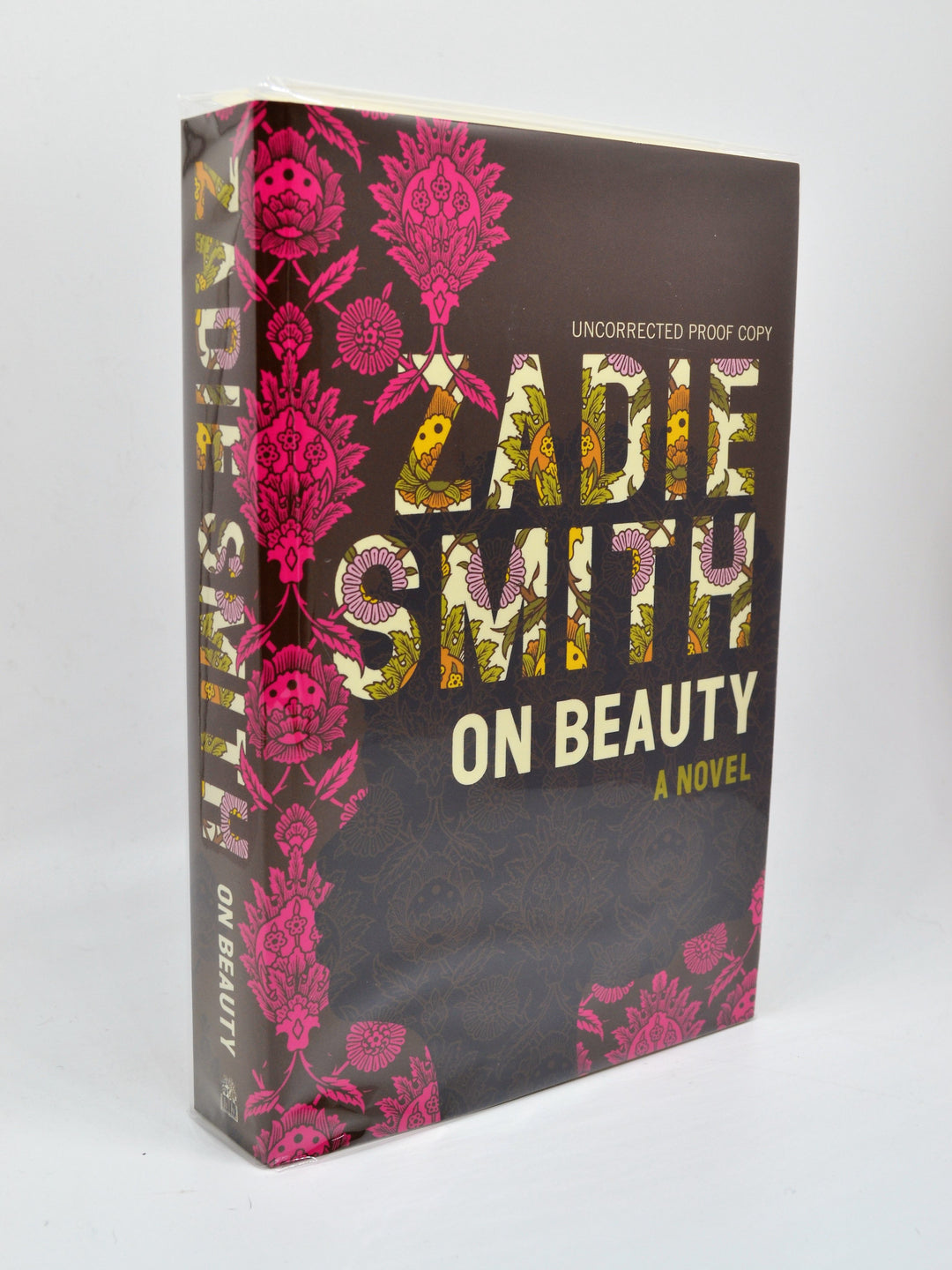 Smith, Zadie - On Beauty ( SIGNED UK proof copy ) - SIGNED | back cover