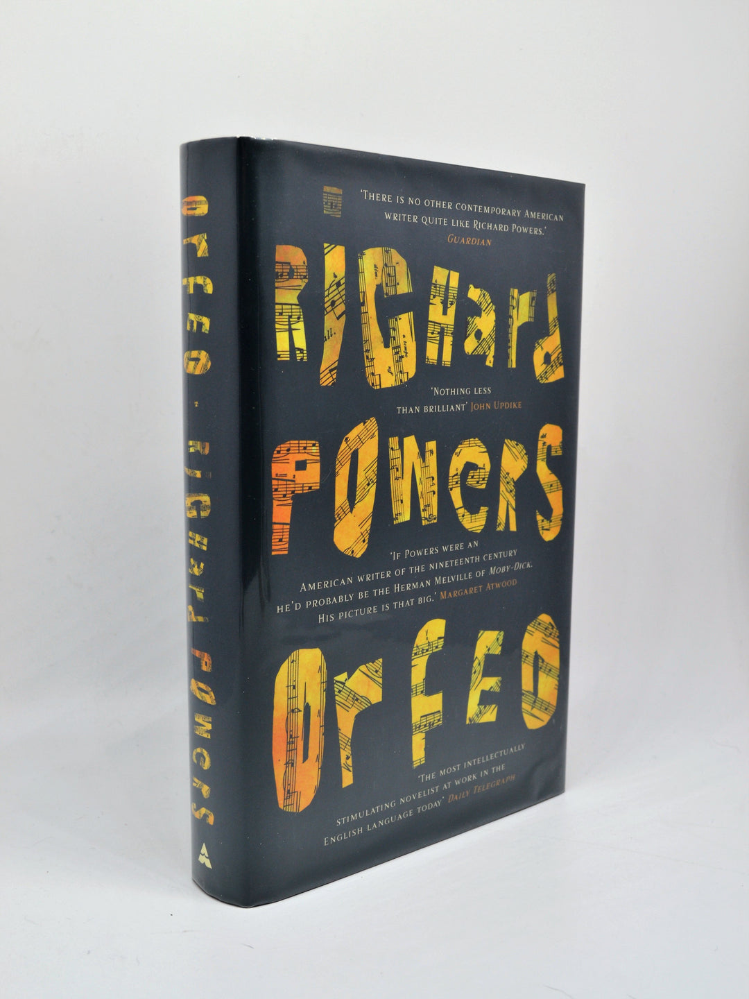 Powers, Richard - Orfeo - SIGNED | back cover