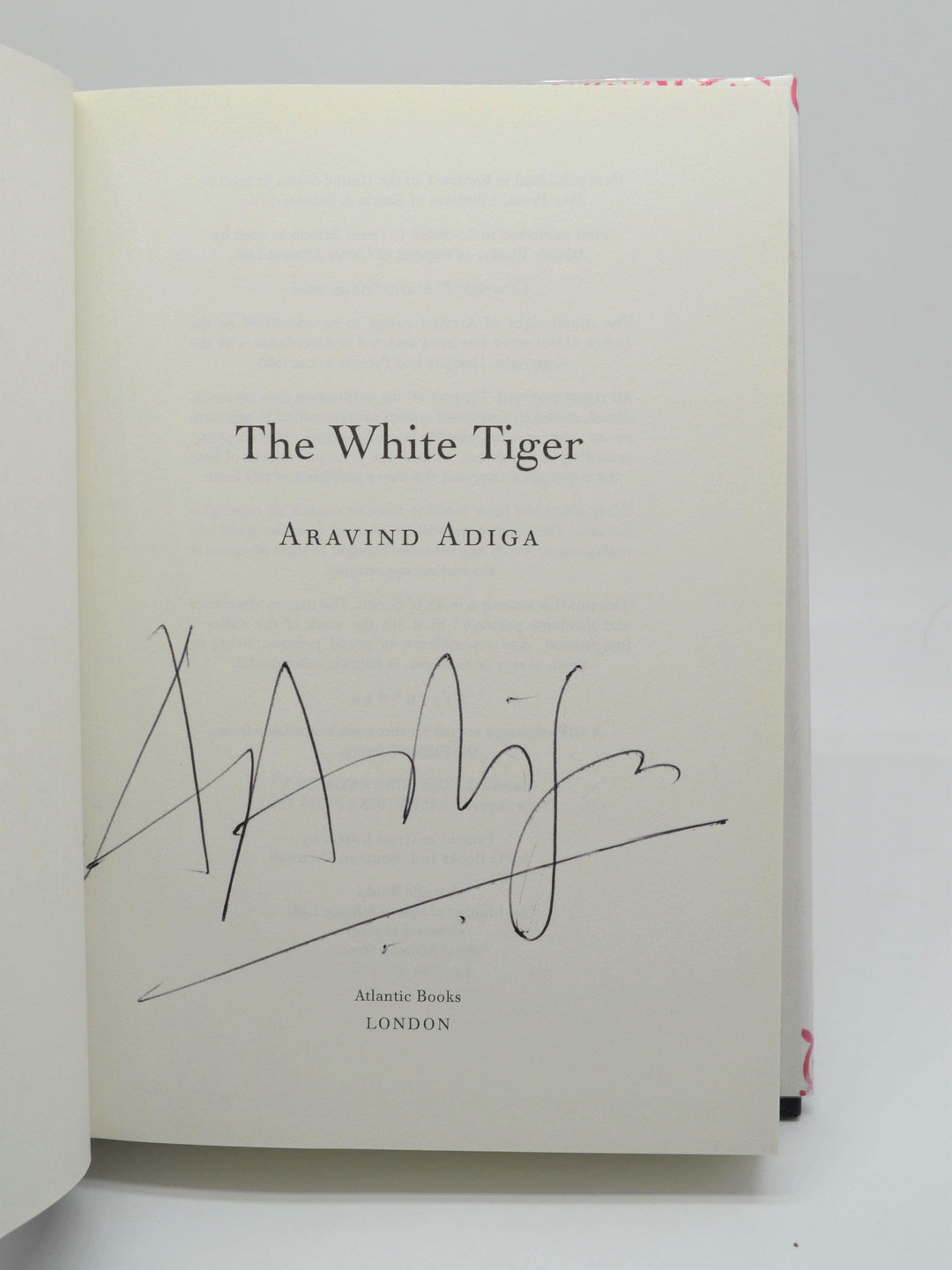 Adiga, Aravind - The White Tiger | sample illustration