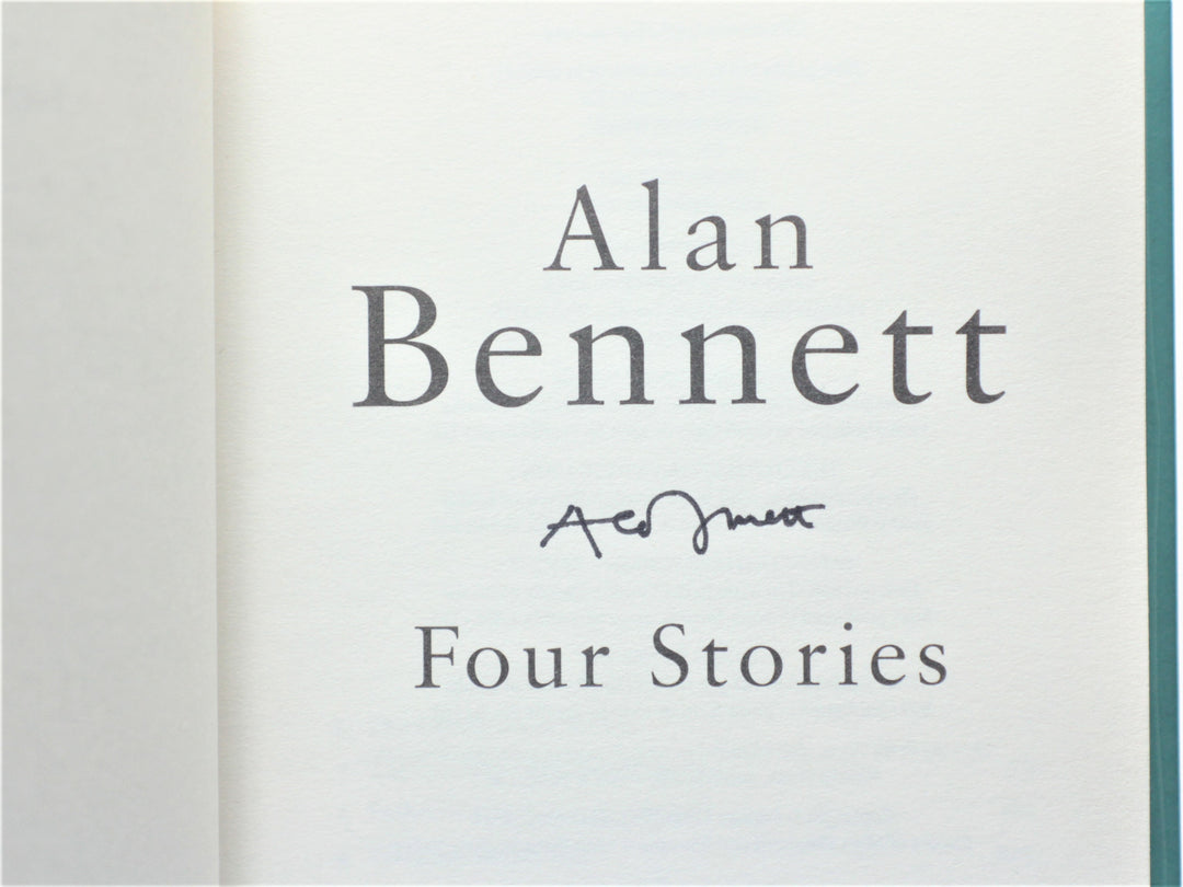 Bennett, Alan - Four Stories (SIGNED) | back cover