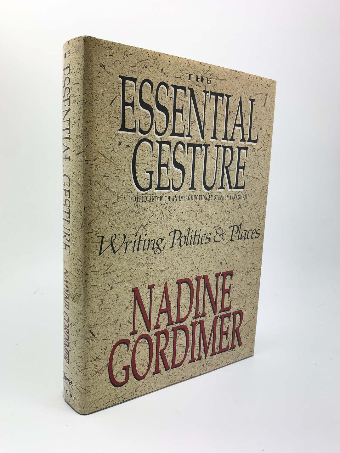 Gordimer, Nadine - The Essential Gesture - SIGNED | front cover