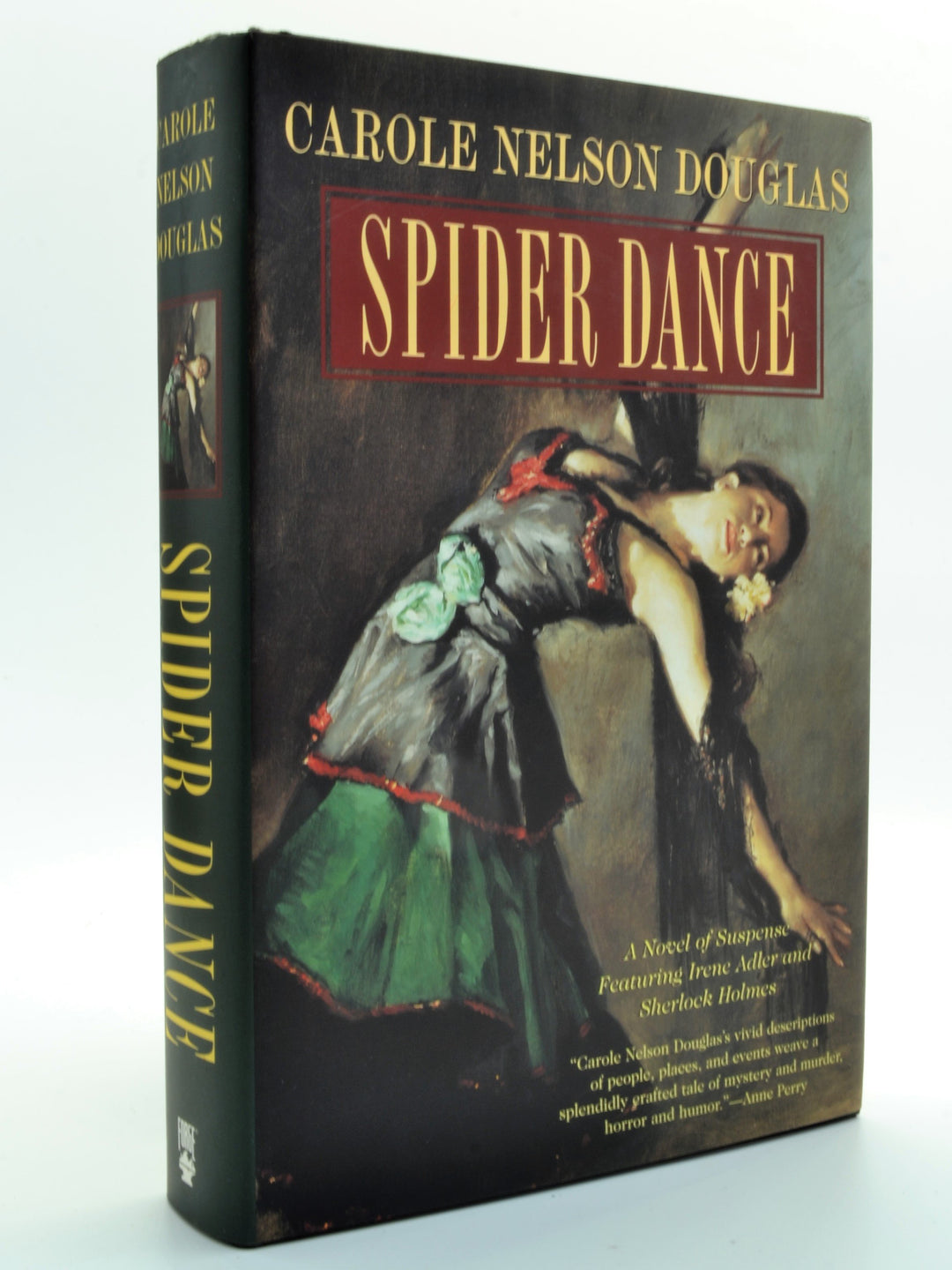 Nelson Douglas, Carole - Spider Dance | back cover