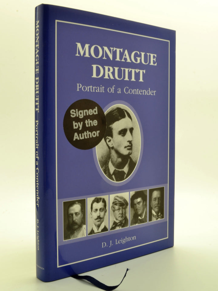 Leighton, D J - Montague Druitt : Portrait of a Contender - SIGNED | back cover