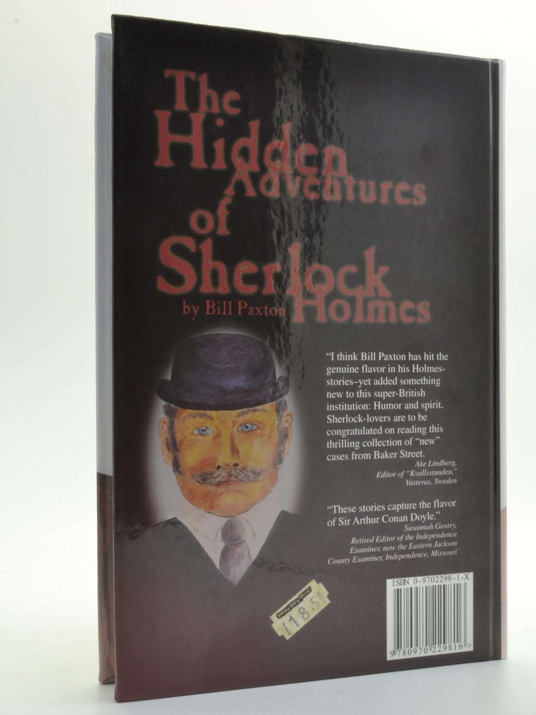 Paxton, Bill - The Hidden Adventures of Sherlock Holmes - SIGNED | pages