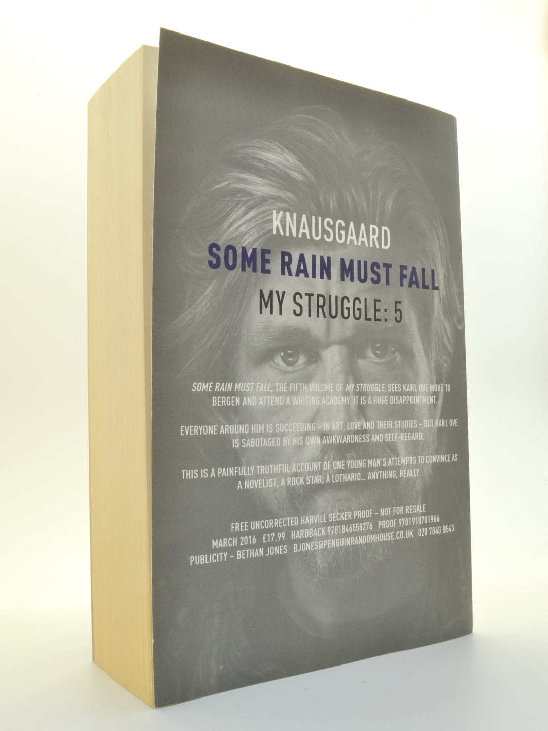 Knausgaard, Karl Ove - Some Rain Must Fall | sample illustration