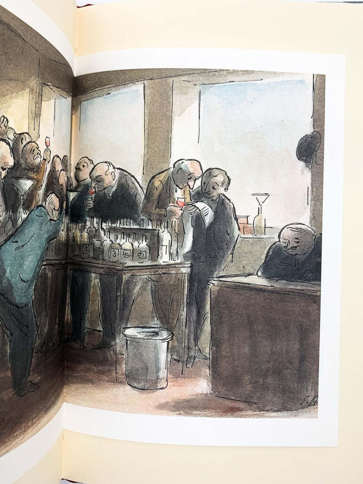 Ardizzone, Edward - Liquor and Literature | sample illustration